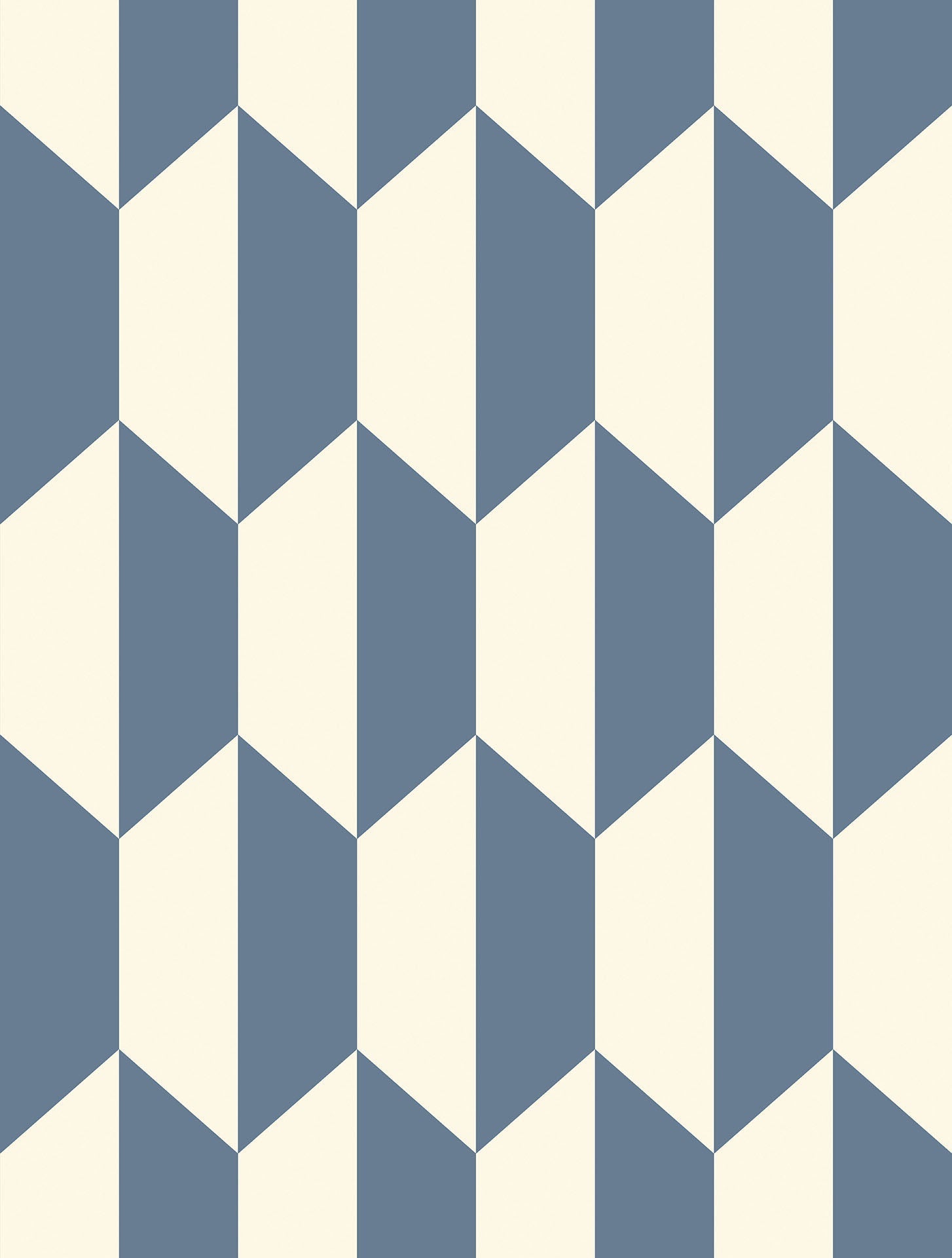 Cole & Son Tile - White & China Blue