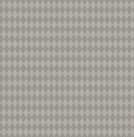Cole & Son Titania wallpaper - Metallic Pewter on Soot