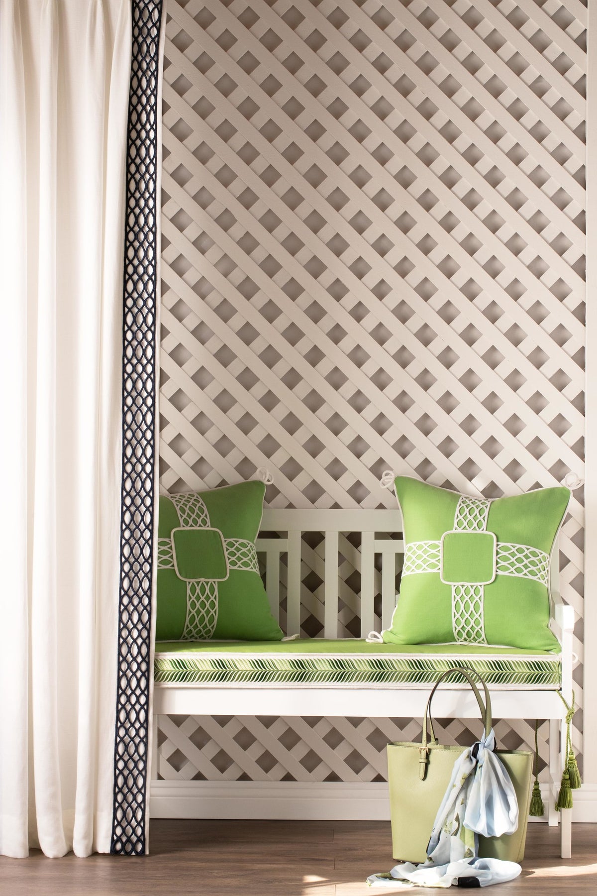 Samuel and Sons Treillage Square Cord with Tape — scenography