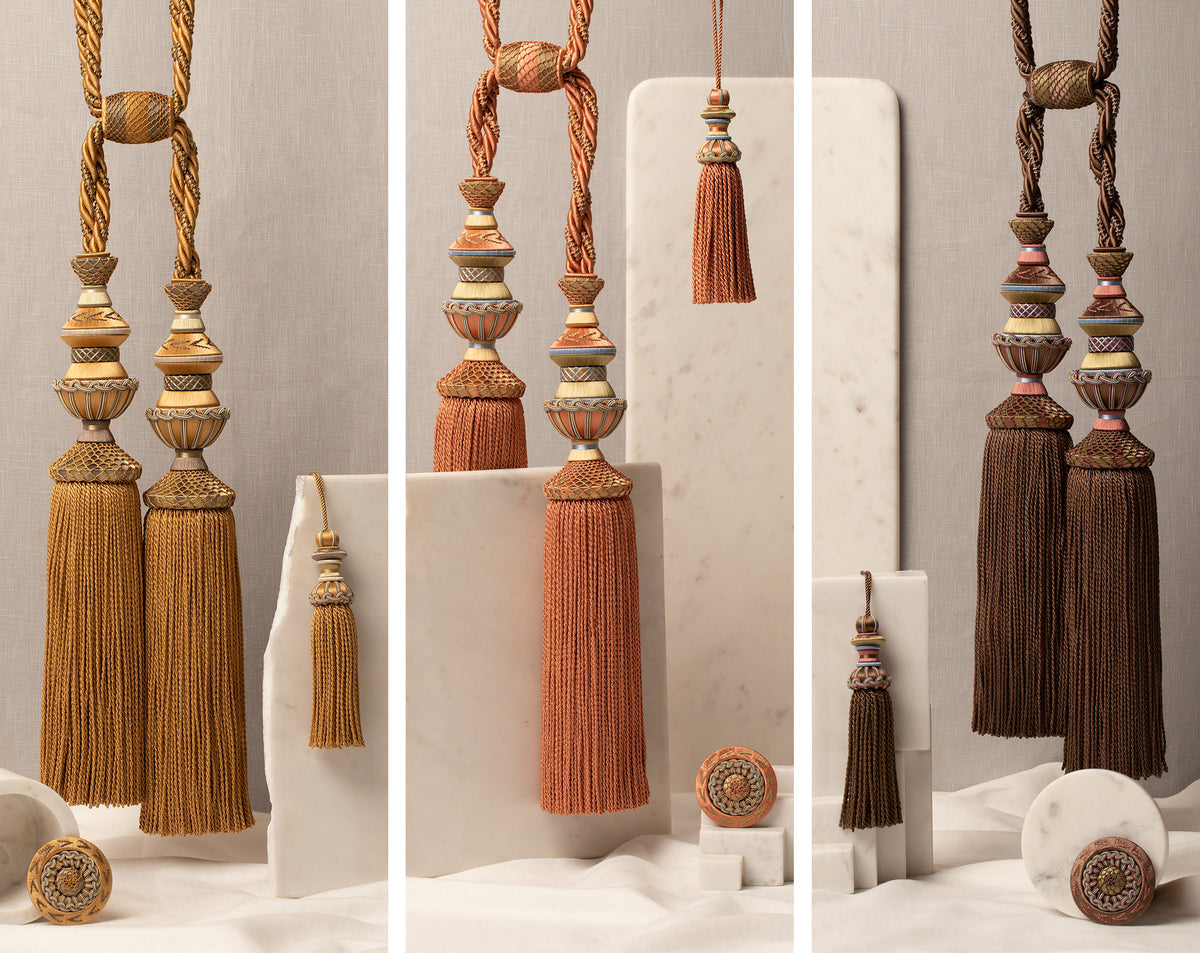 Samuel and Sons Trianon Double Tassel Tieback — scenography