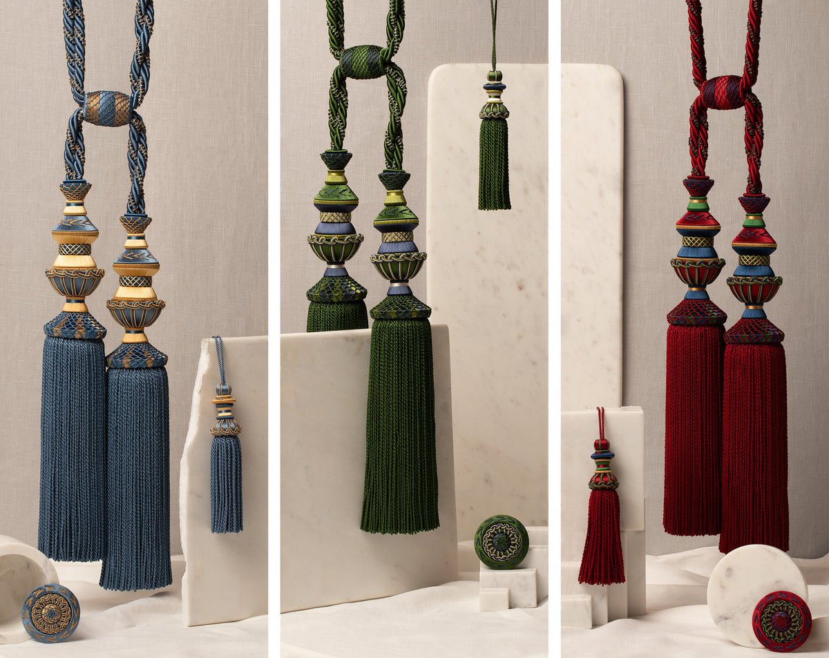 Samuel and Sons Trianon Double Tassel Tieback — scenography