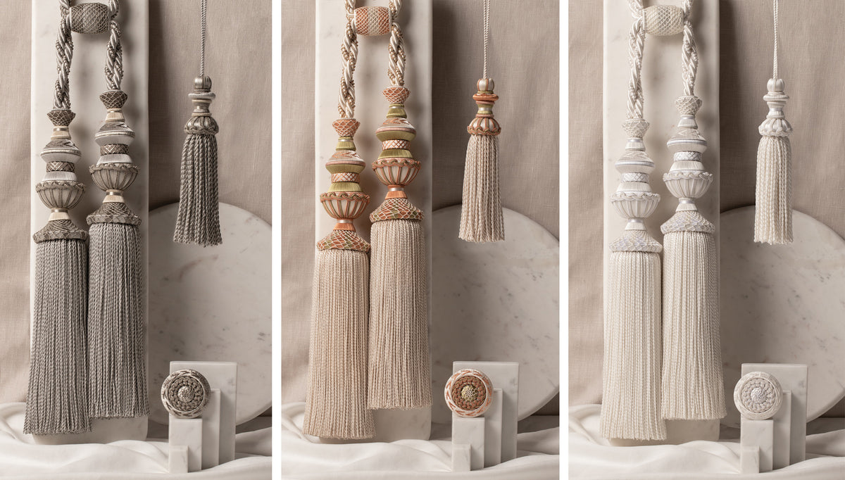 Samuel and Sons Trianon Key Tassel — scenography