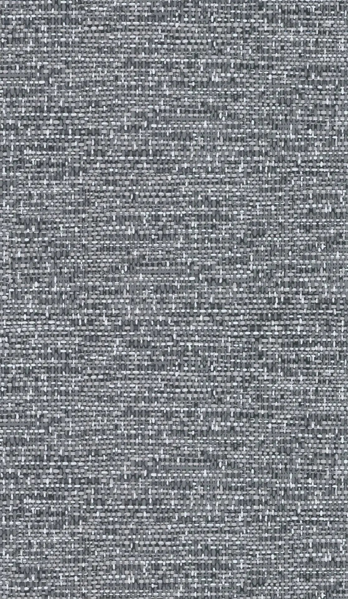 Cole & Son Tweed - Charcoal & Grey on Black