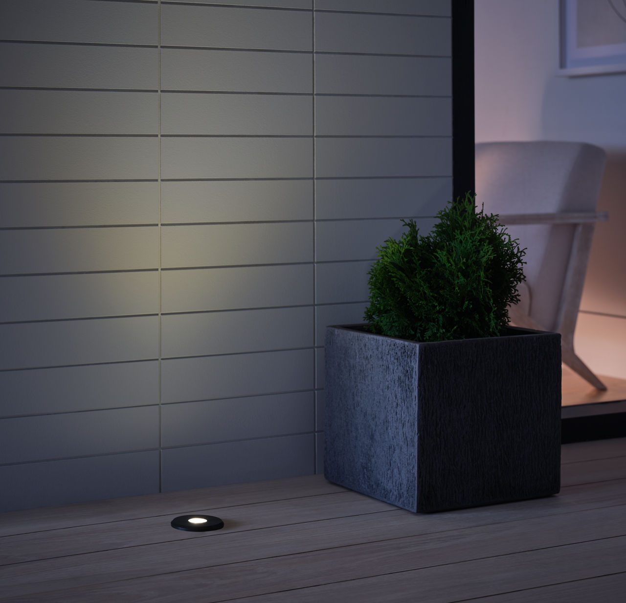 Visual Comfort | Shaver 11 Fixed Open Flat In-Grade Light