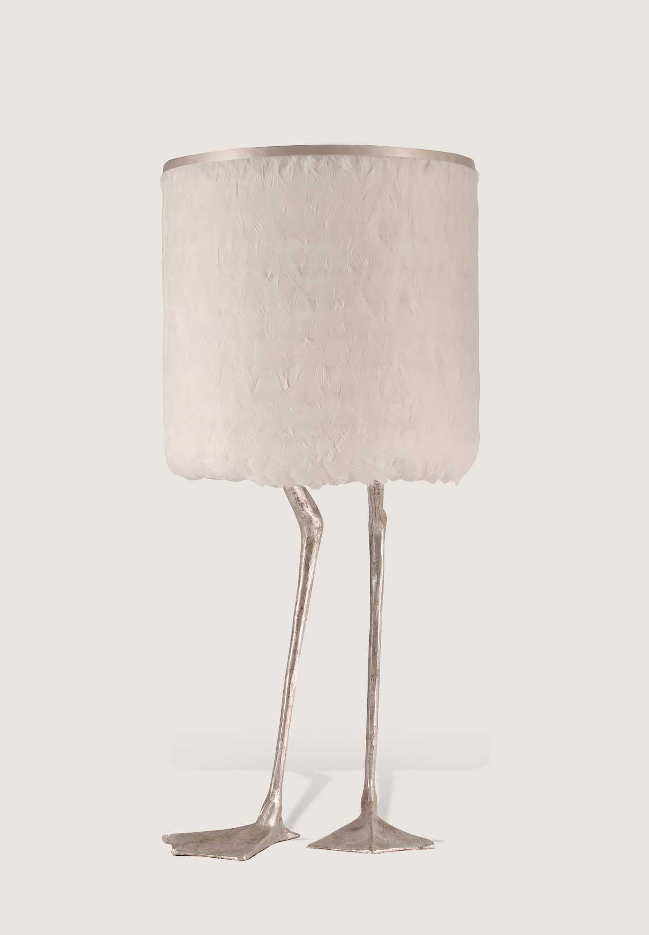 Duck Feet Lamp - Decayed Silver