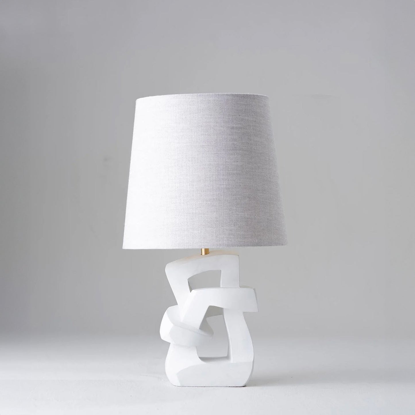 Knot Lamp - Plaster White