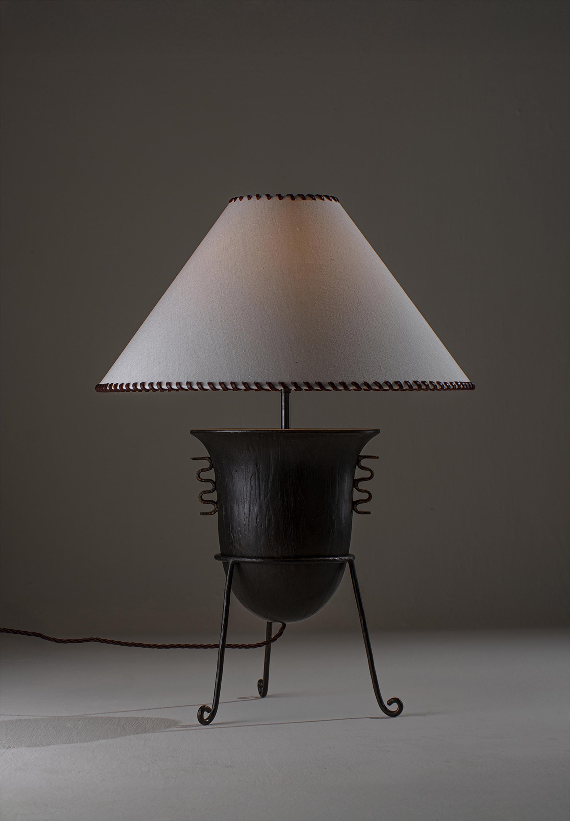 Etrusco Lamp - New Bronze lit