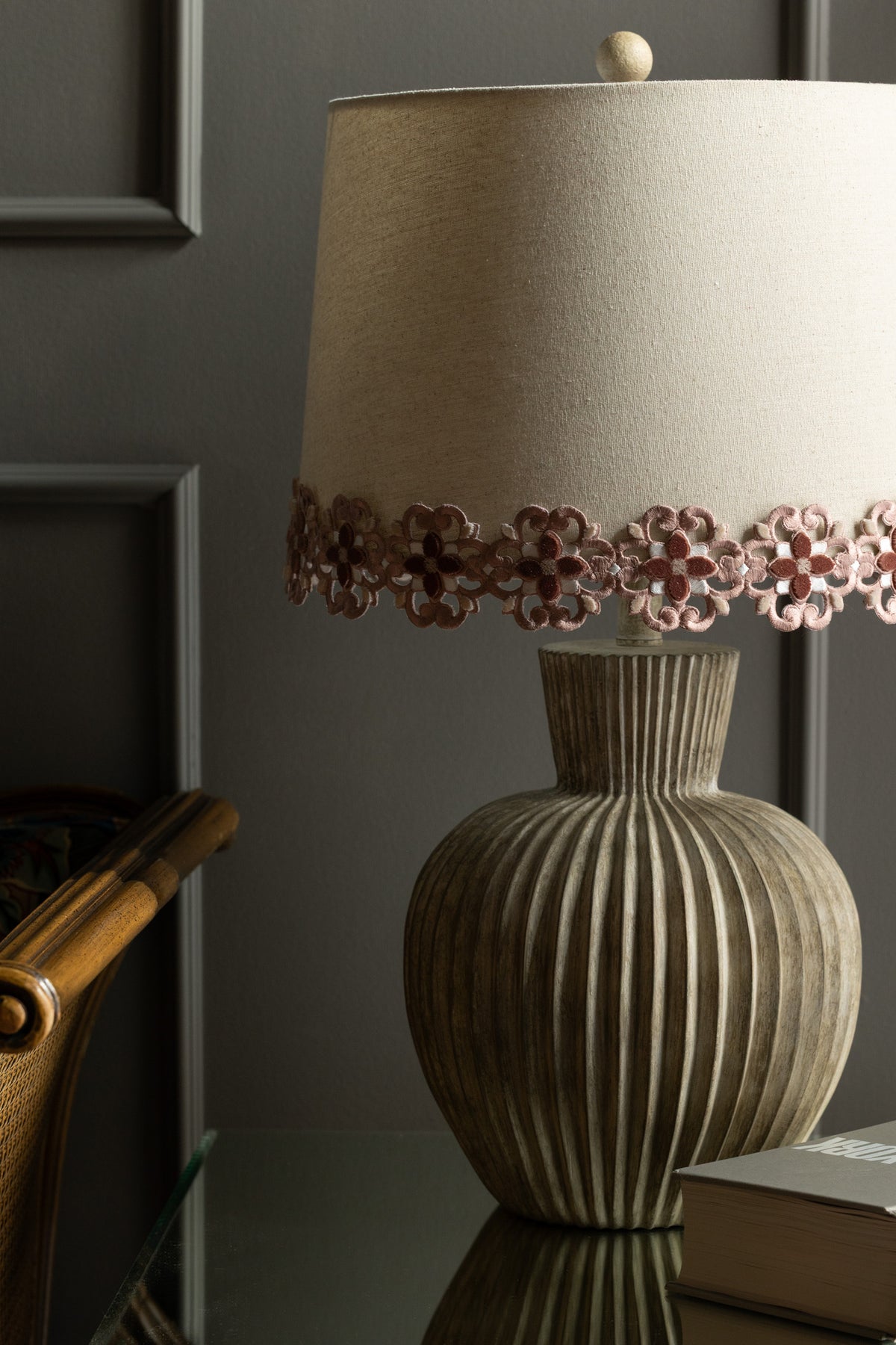 Samuel and Sons Lunaria Velvet Border — scenography