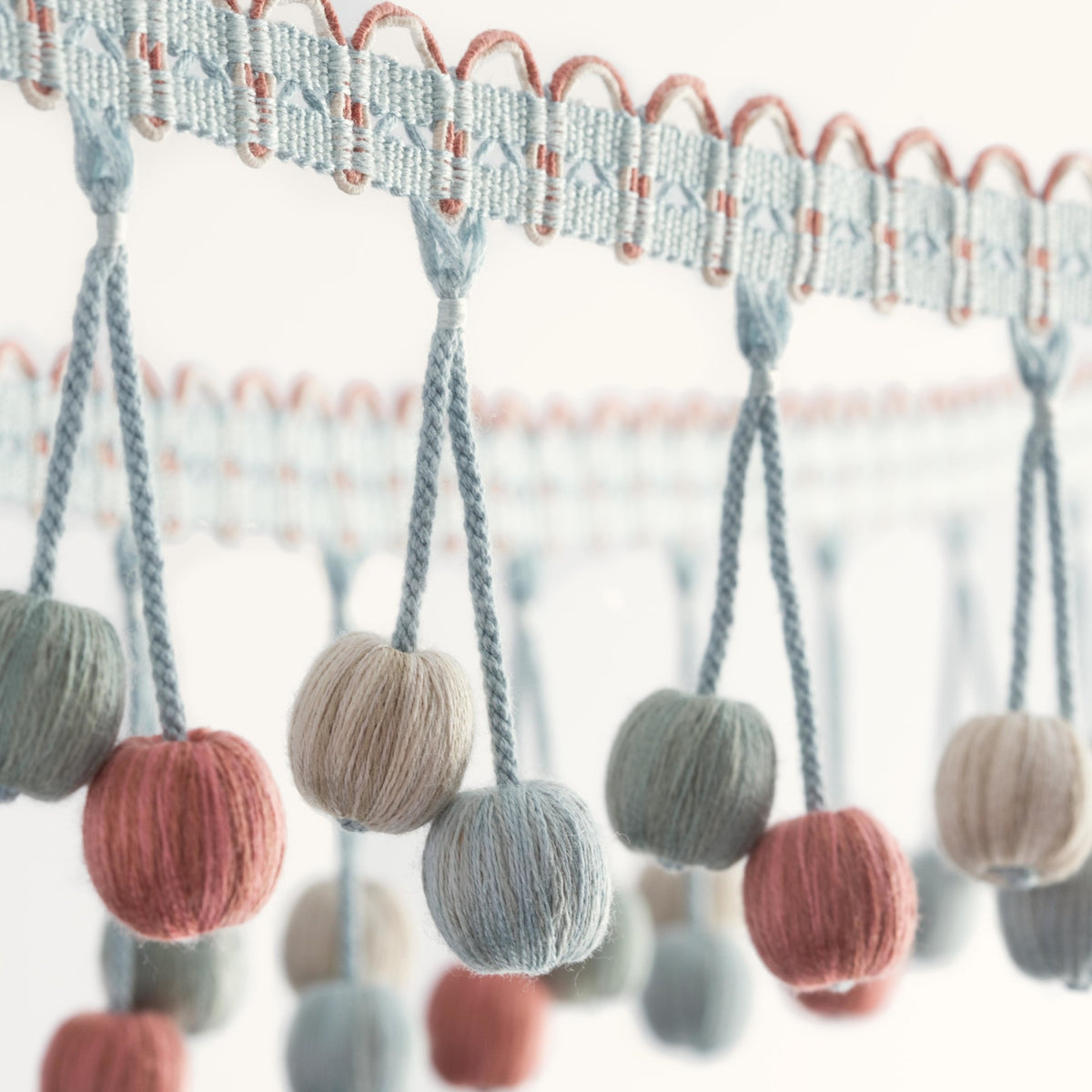 Samuel and Sons Veranda Linen Beaded Fringe — scenography