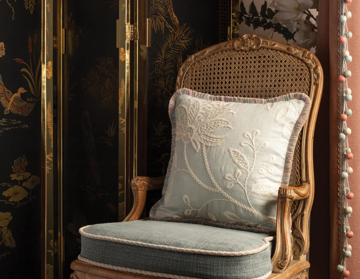 Samuel and Sons Veranda Linen Brush Fringe — scenography