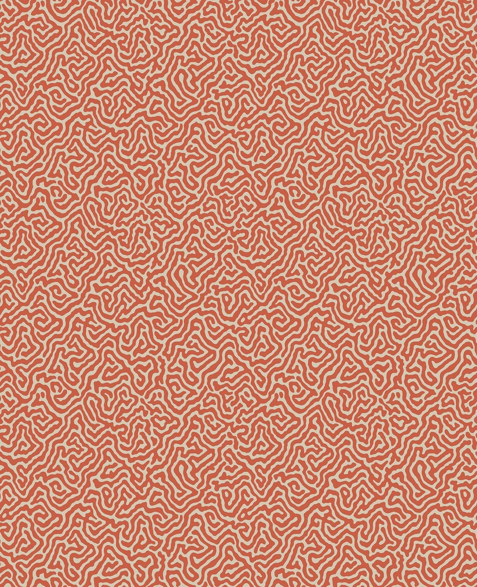 Cole & Son Vermicelli - Rouge on Cream
