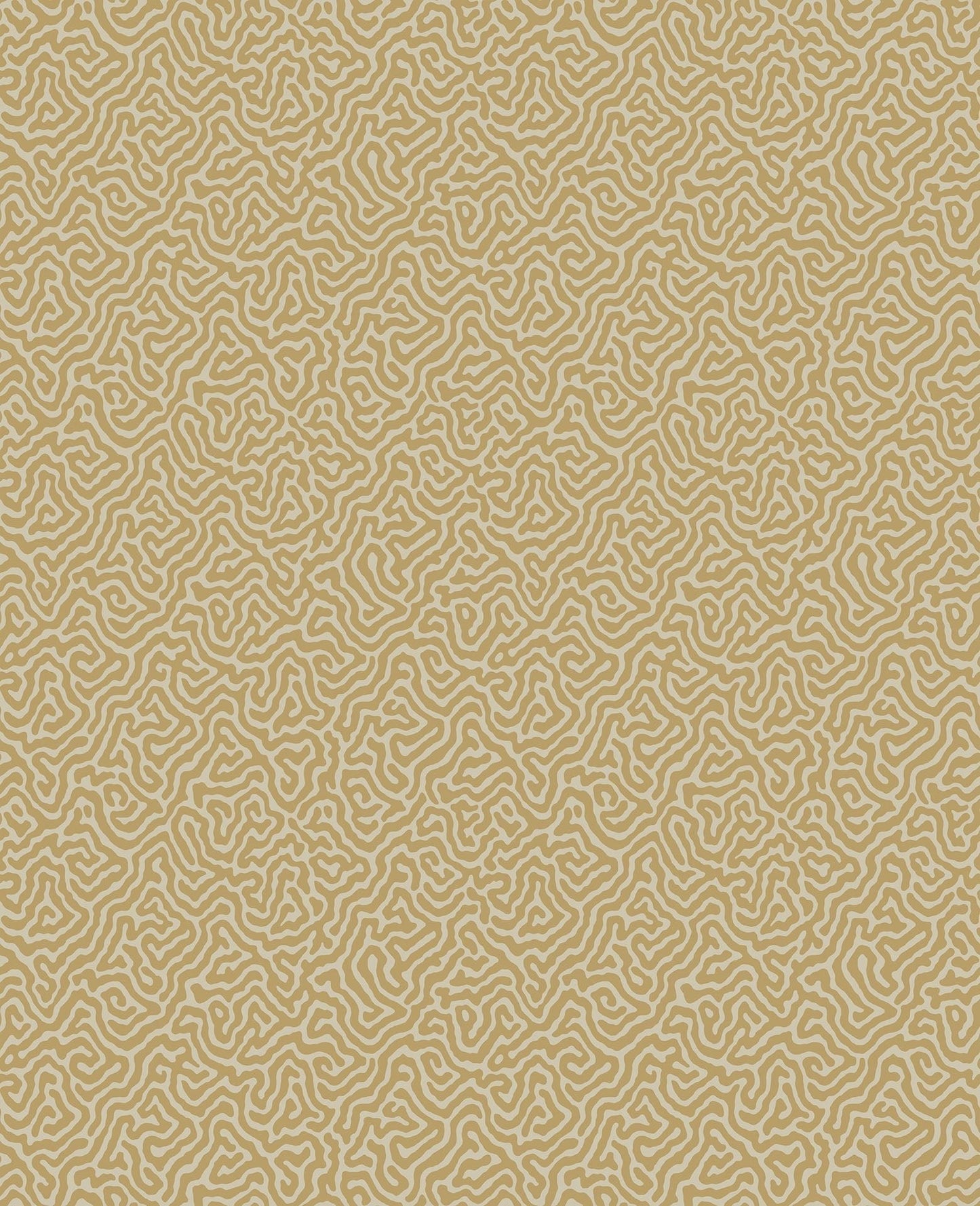 Cole & Son Vermicelli - Metallic Gold on Sand
