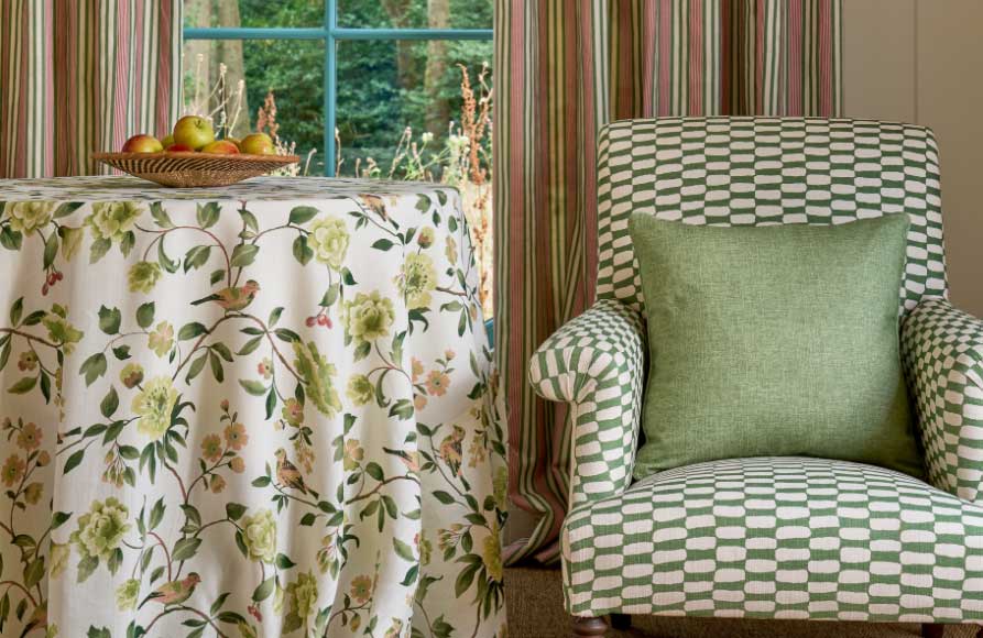 George & Minnie | Squiggle Check - interior