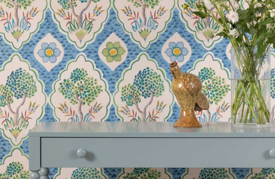 George & Minnie | Squiggle Check - interior