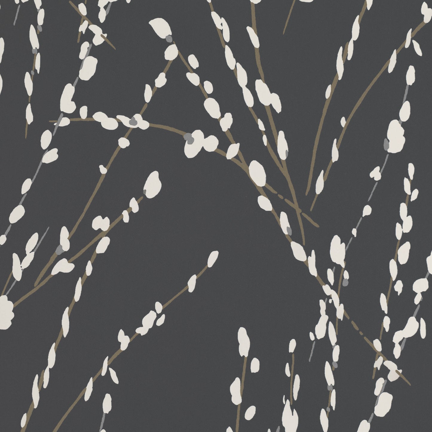 Romo | Mikado Wallcovering – Charcoal
