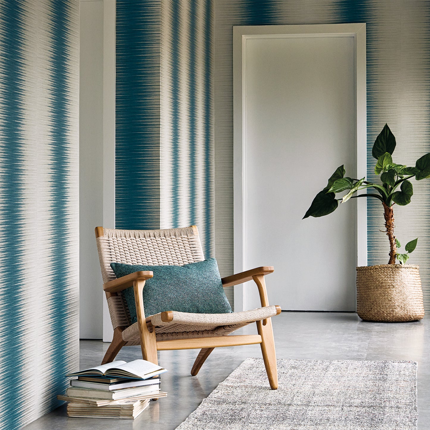 Pierre Frey Romo | Mianzi Wallcovering – Tapestry — scenography