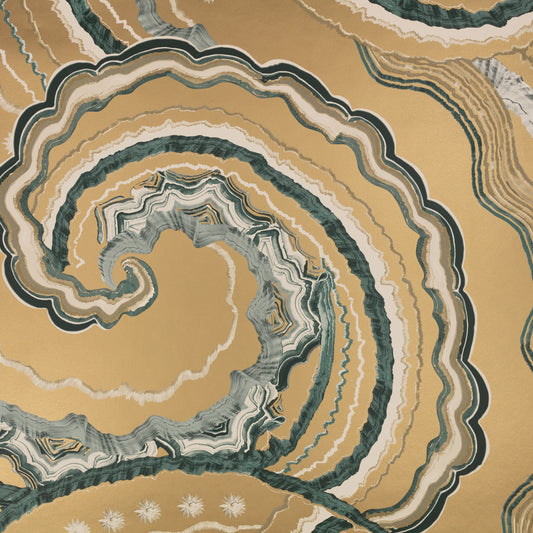 Romo | Fantasia Wallcovering – Vintage Gold