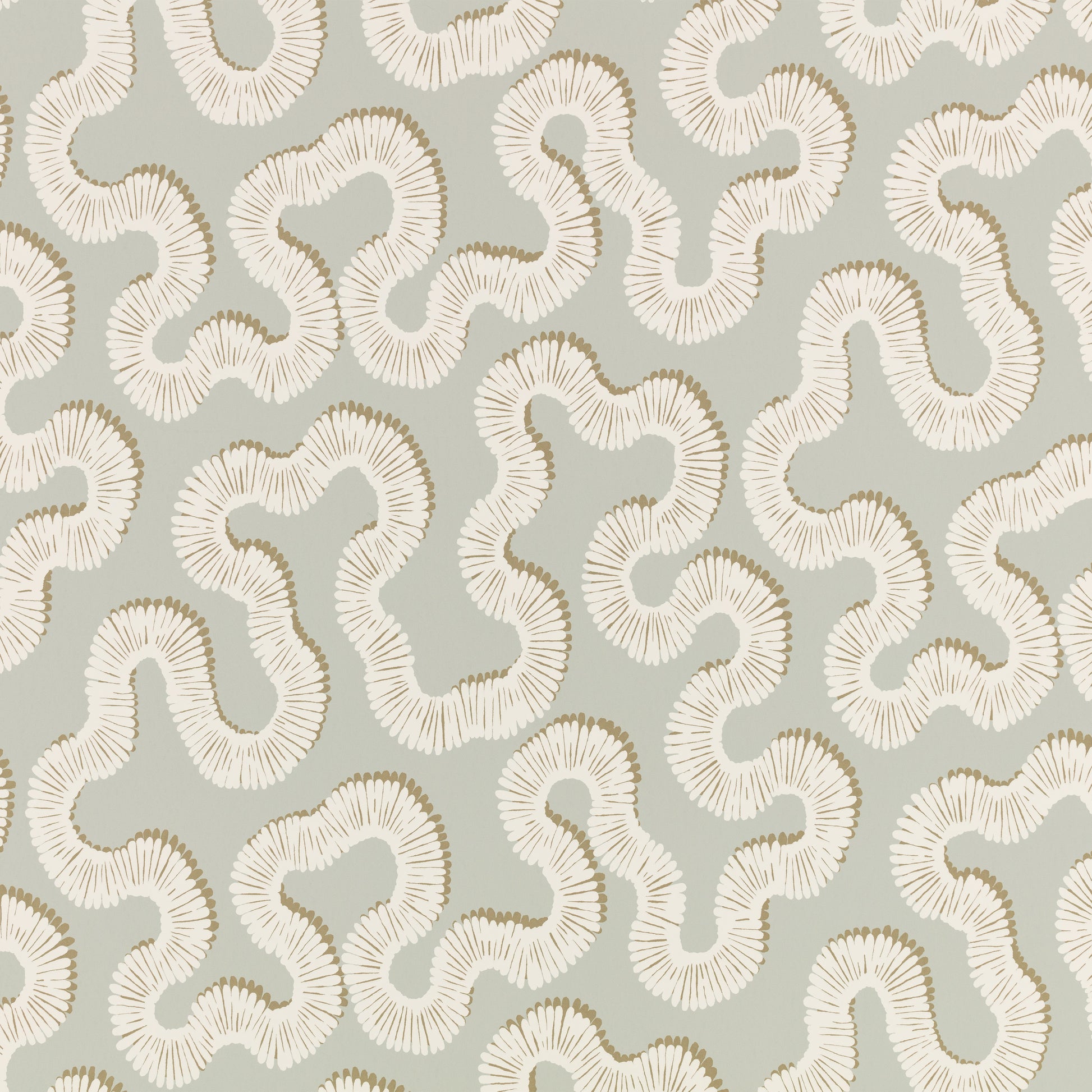 Pierre Frey Romo | Alma Wallcovering – Eau De Nil — scenography