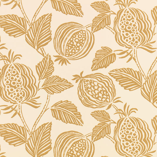 Romo Averly Wallcovering in Ochre