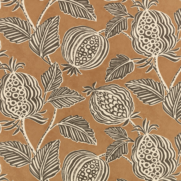 Romo Averly Pigment Wallcovering in Copper