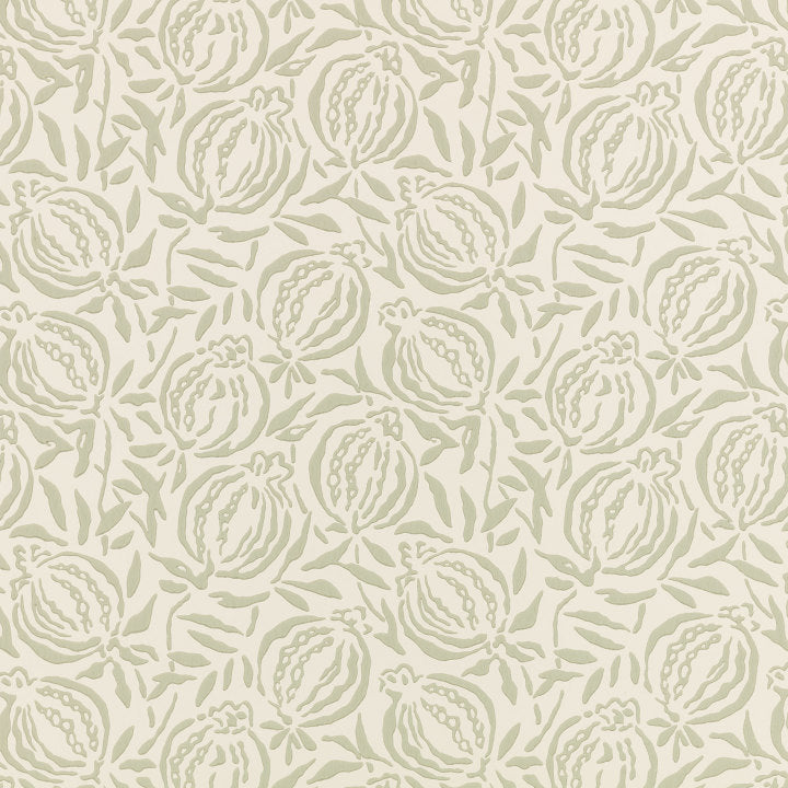 Romo Taia Wallcovering in Lemongrass