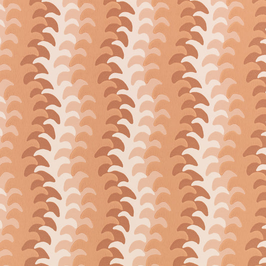 Romo Eshi Wallcovering in Tuscan Pink