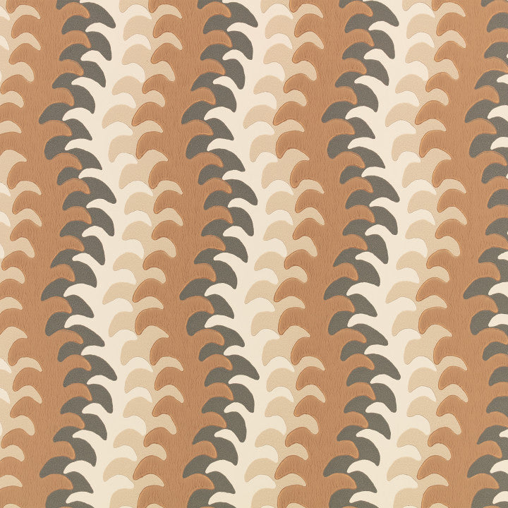 Romo Eshi Wallcovering in Copper
