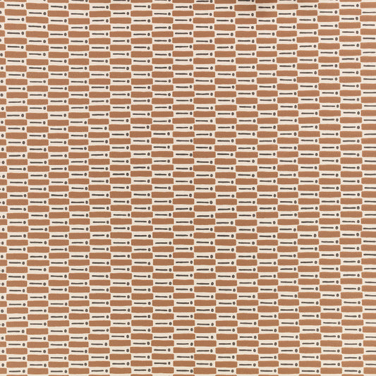 Romo Odara Wallcovering in Copper