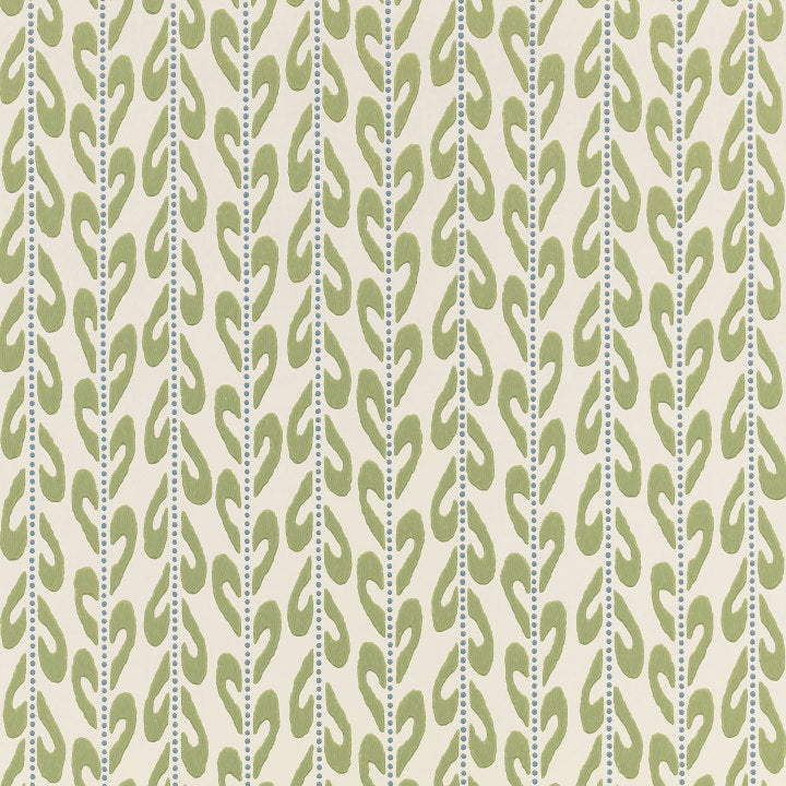 Romo Alden Wallcovering in Kiwi
