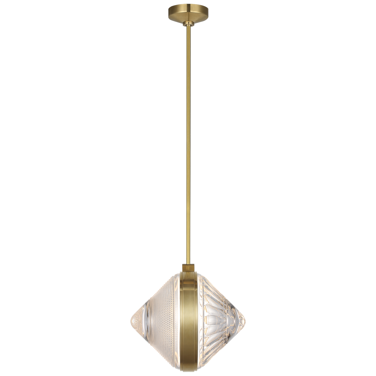 Visual Comfort | Copper Coast 15" Karo and Olive Cut Pendant