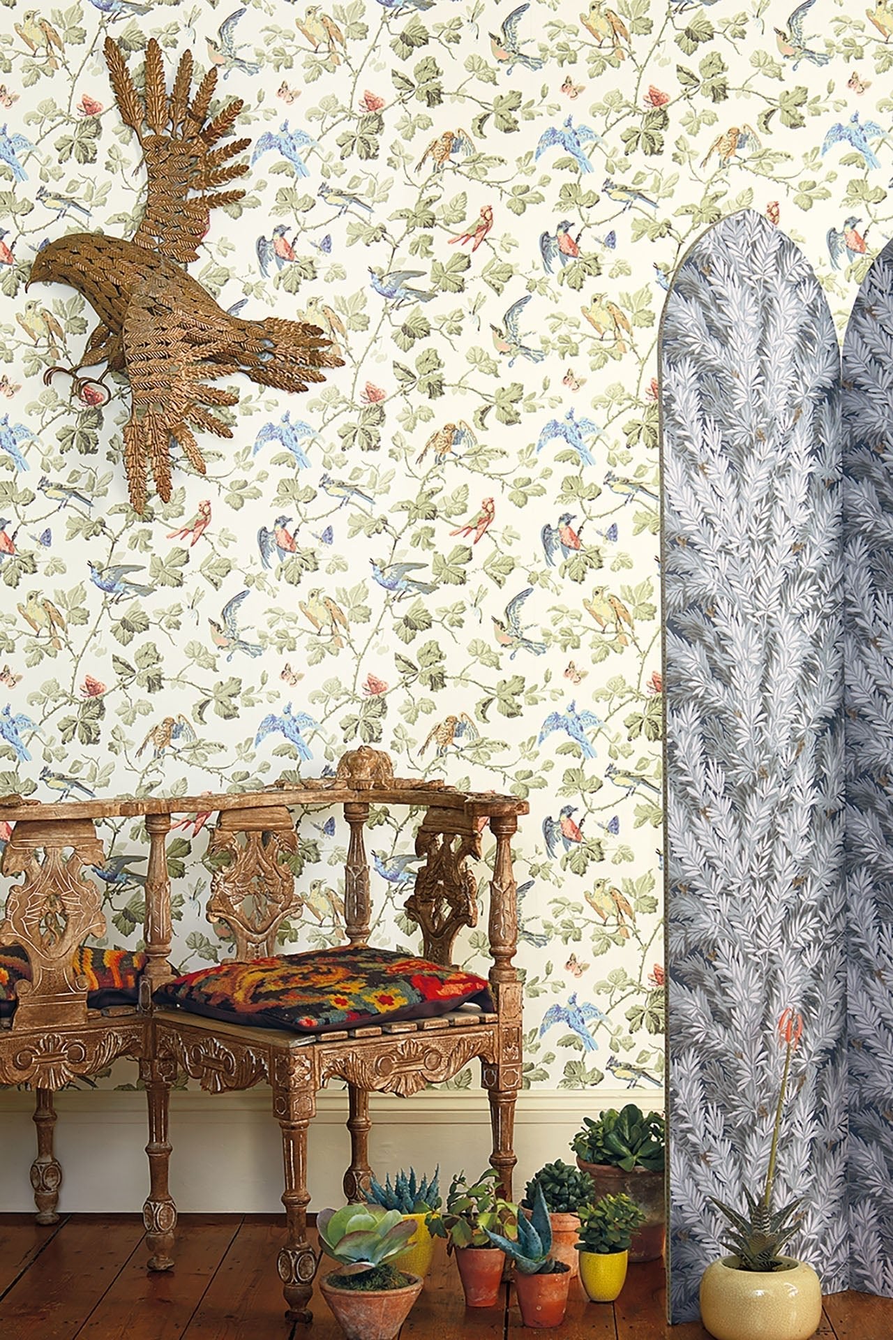 Cole & Son Winter Birds - interior