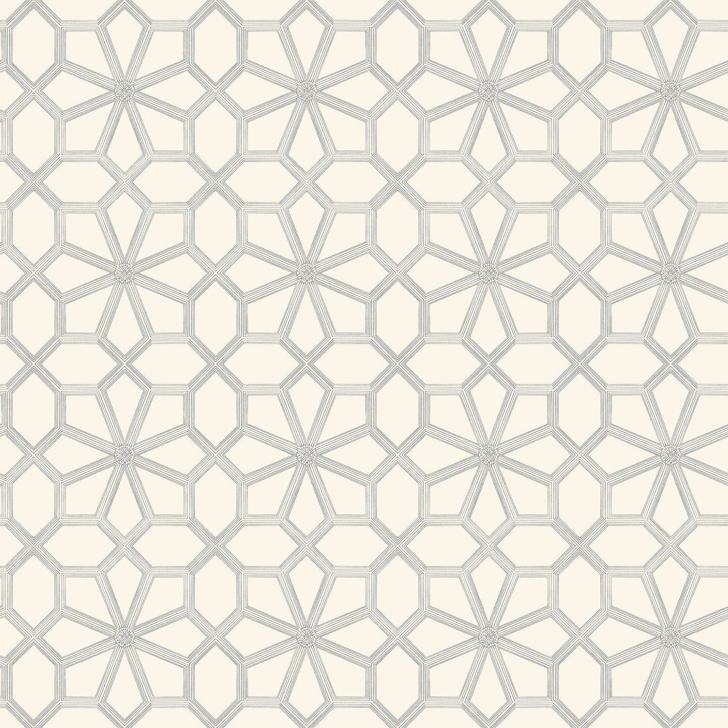 Cole & Son Wolsey Stars wallpaper - Soot on Snow
