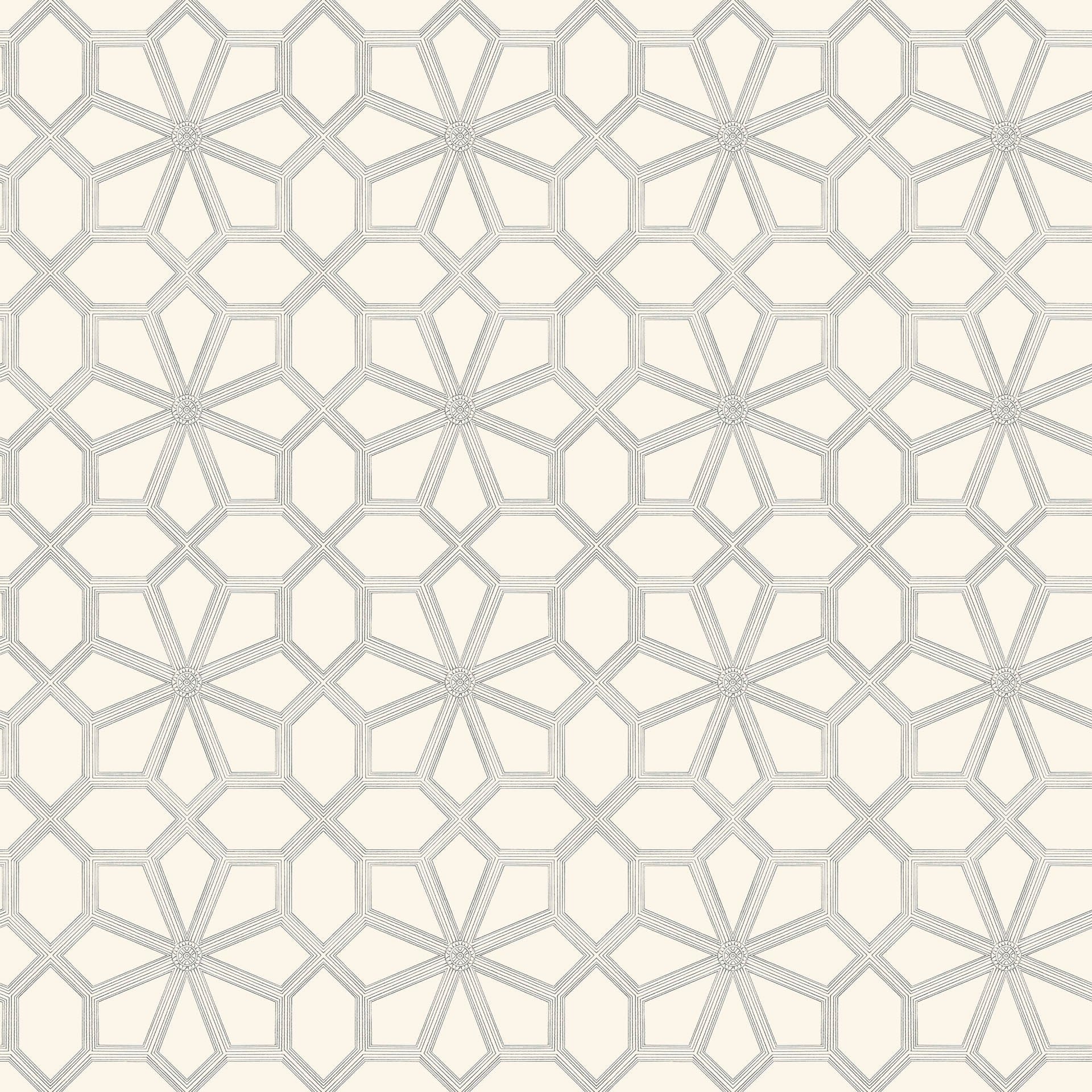Cole & Son Wolsey Stars wallpaper - Soot on Snow