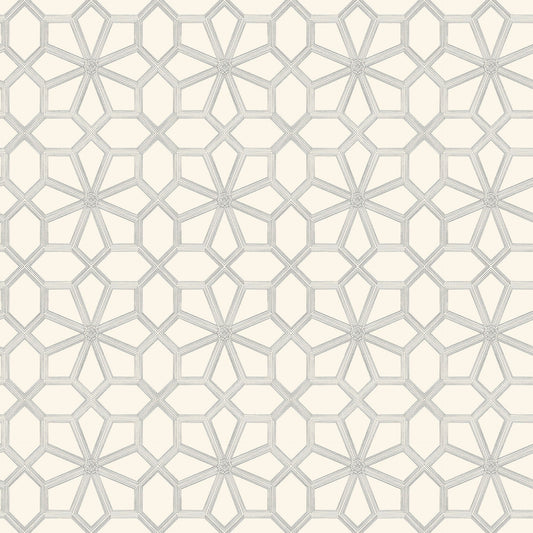 Cole & Son Wolsey Stars wallpaper - Soot on Snow