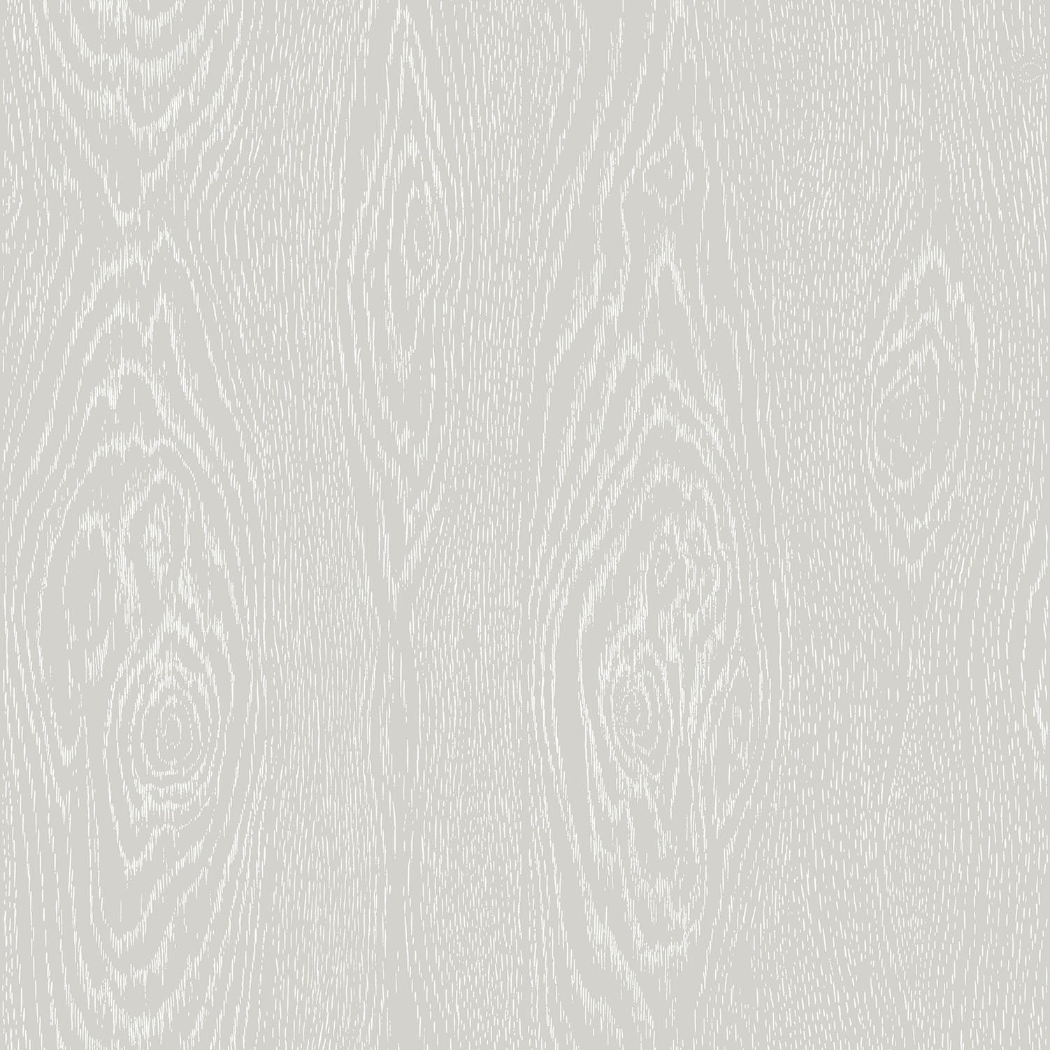 Cole & Son Wood Grain - Chalk on Grey