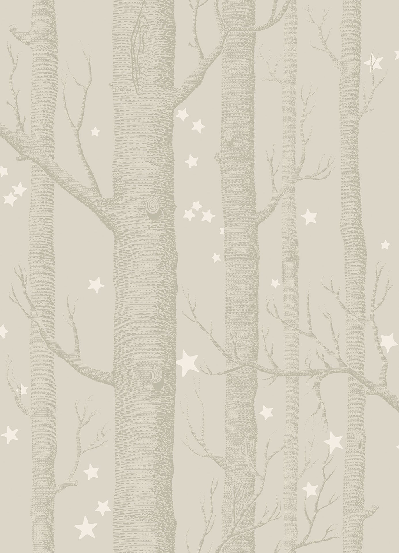 Cole & Son Woods & Stars - Stone