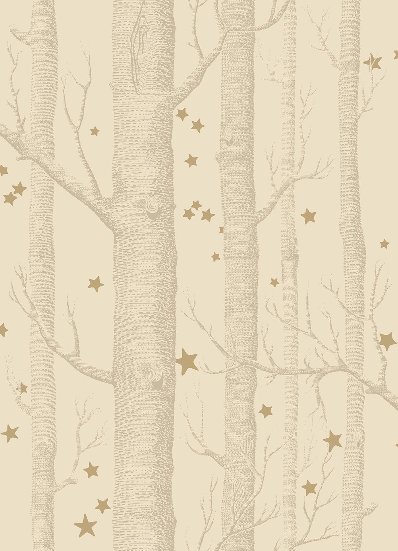 Cole & Son Woods & Stars - Cream