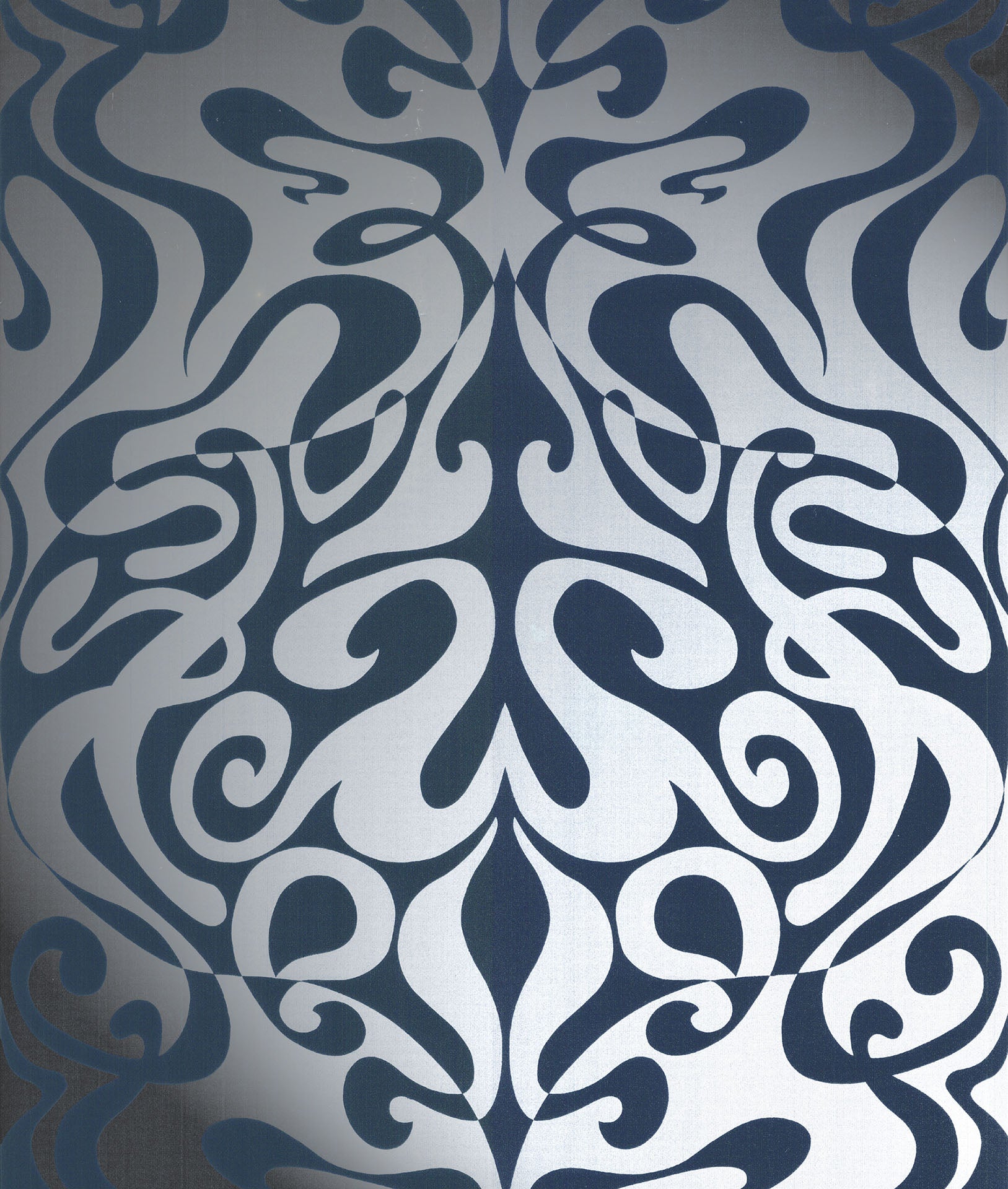 Cole & Son Woodstock - Foil on Black