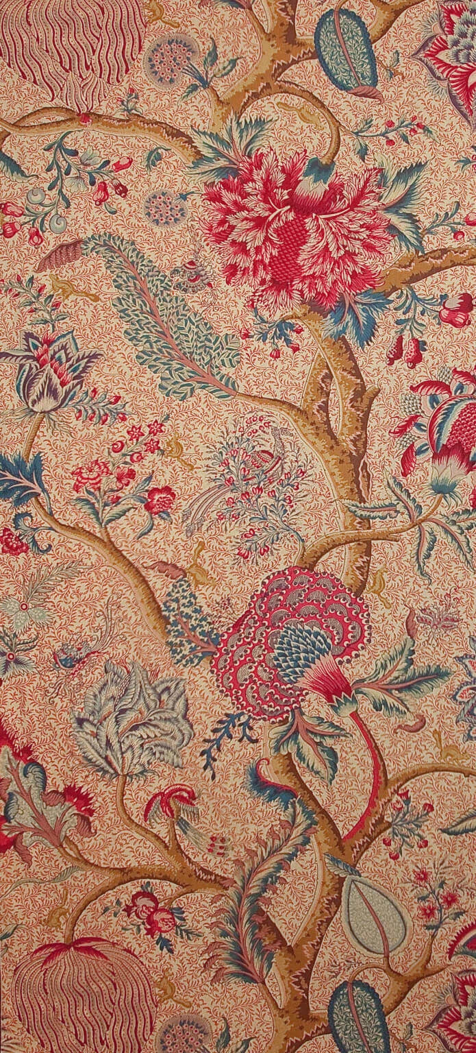 Pierre Frey Le Grand Corail - Rouge Fond Bis
