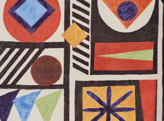Pierre Frey Composition Geometrique - Multicolore