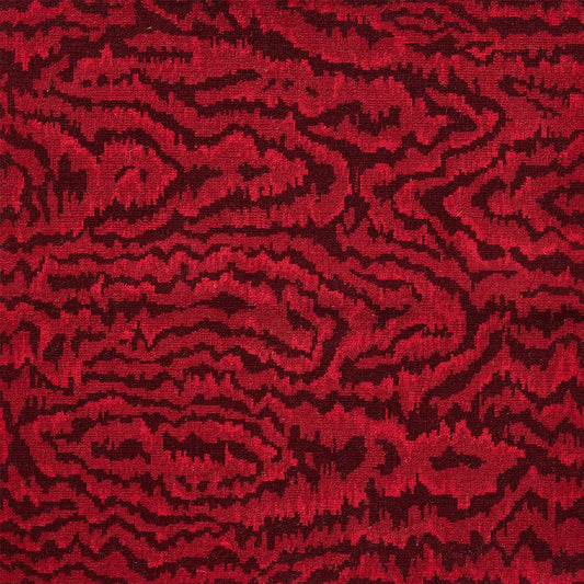 Pierre Frey Moire Wilton - Grenat