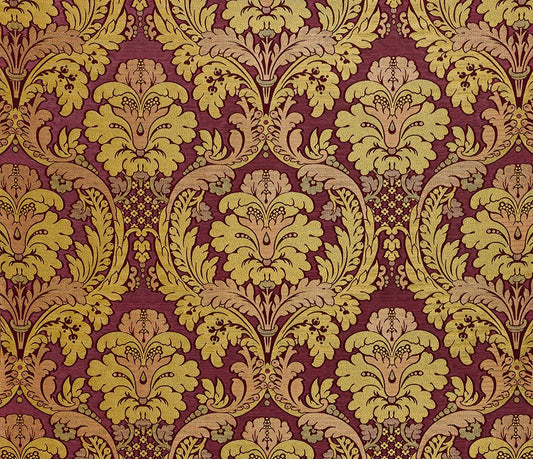 Pierre Frey Brockford Damask - Hibiscus