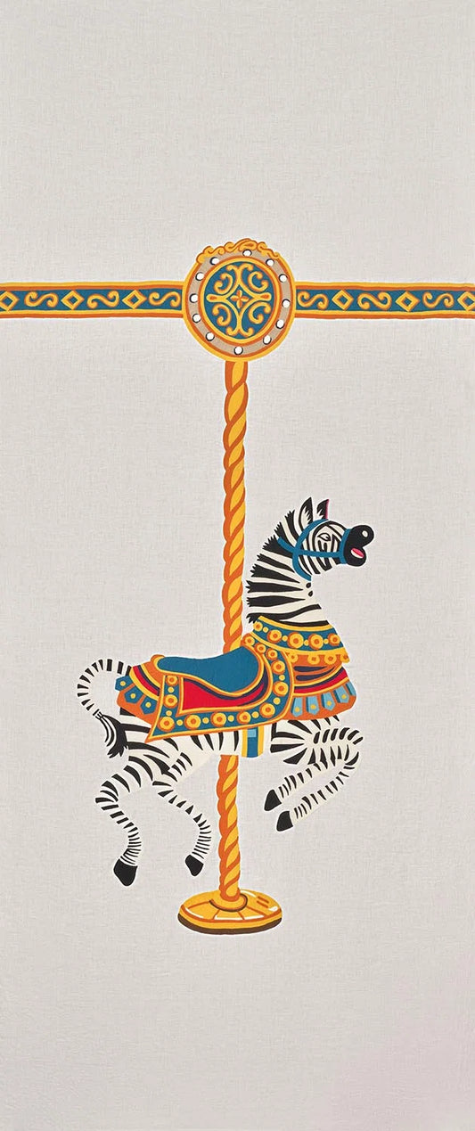 Pierre Frey Le zèbre du carrousel - Multicolore