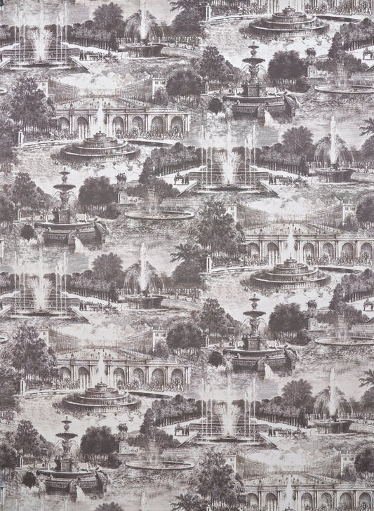 Pierre Frey Les Fontainiers - Fusain
