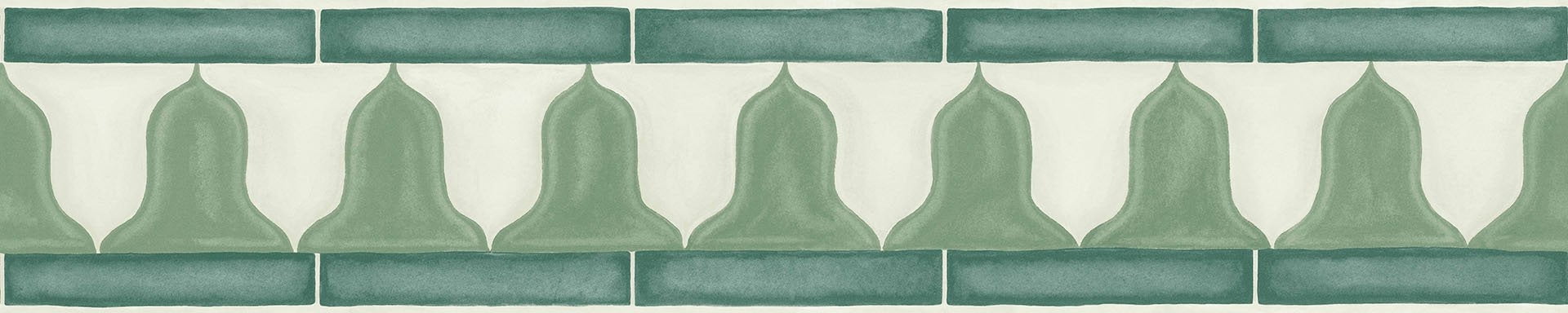 Cole & Son Zellige Border - interior
