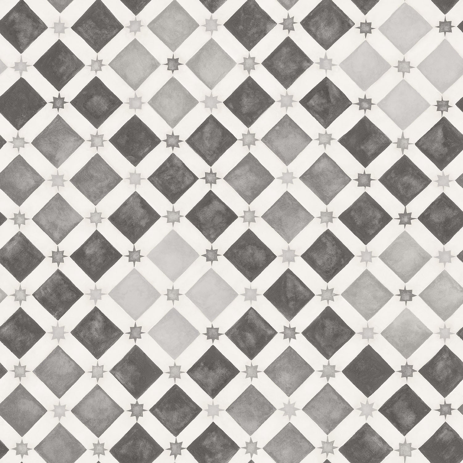 Cole & Son Zellige - Soot & Snow