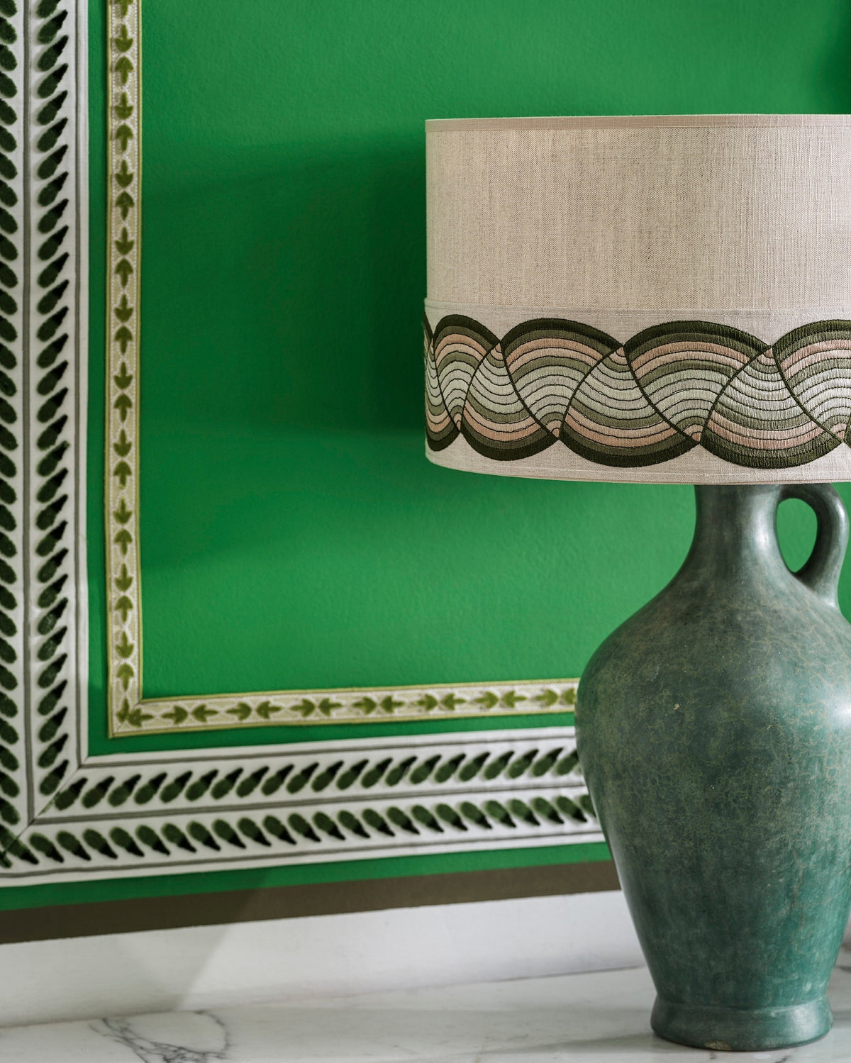 Samuel and Sons Elora Embroidered Border — scenography