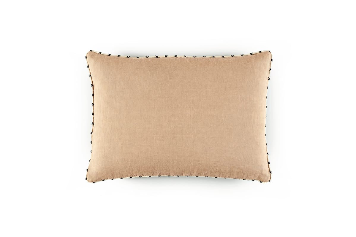 Elitis | GAIA Macaron réglisse 40X55 - 76 - GAIA Macaron réglisse