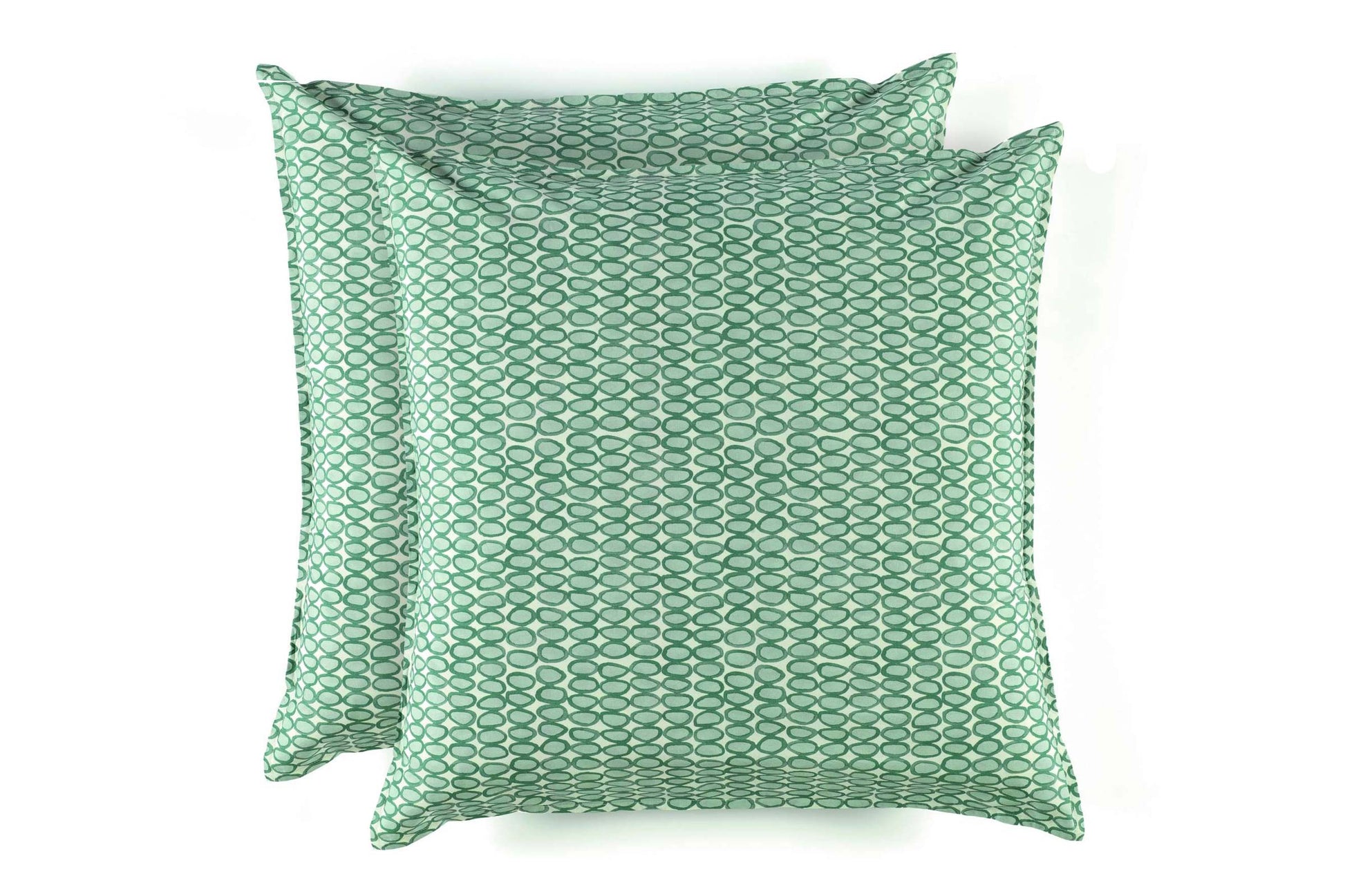 Elitis | MINI MOON SET OF 2 Aquaverde 65X65 - 48 - MINIMOON Aquaverde