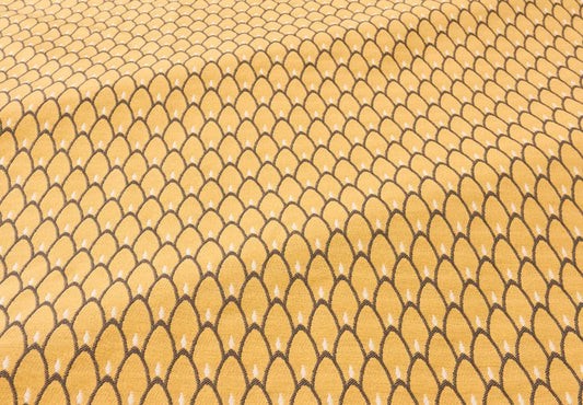 Pierre Frey Feather Trellis Cotton - Cadmium